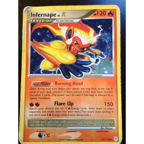 infernape lv x 121 130.